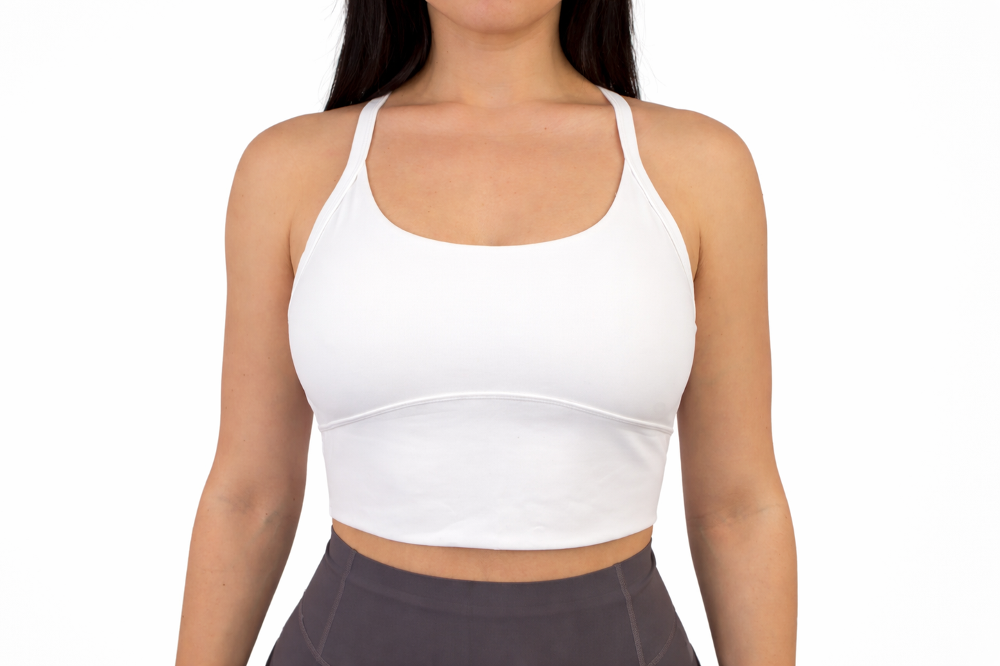 Brassière Sculptante Blanche| Mattou.fit