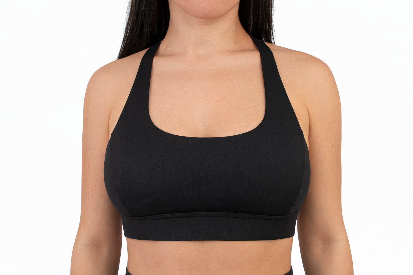 Brassière Dos Croisé Noire – Mattou.fit