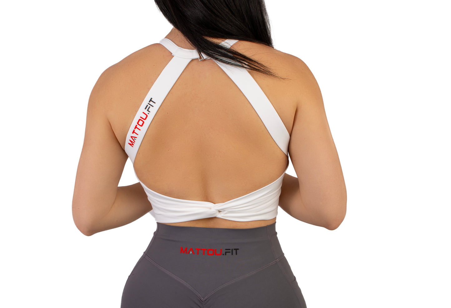 Brassière Sculptante Blanche| Mattou.fit