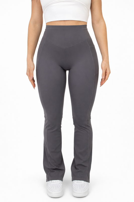 Legging Sculptant Gris – Mattou.fit